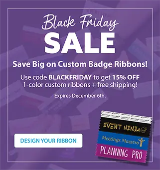 black friday sale  use code BLACKFRIDAY at checkout to receive 15% off 1color custom ribbons and free shipping