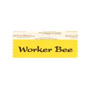 SWOBEGOBK_01 gold worker bee badge ribbon