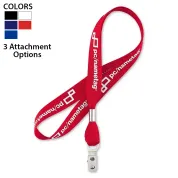 CLASPN_01 red lanyard with logo