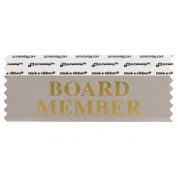 SBOMEGYGO_01 gray board member badge ribbon