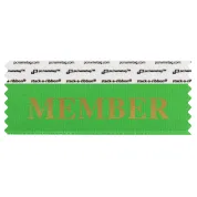 SMEMBGRGO_01 green member badge ribbon