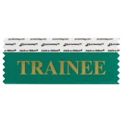 STRAITEGO_01 teal trainee badge ribbon