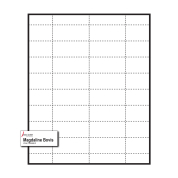 Medium Polar™ Badge Paper Name Tag Insert, Imprinted, Pack of 50 Inserts,
2-9/16" x 1-3/16" 
