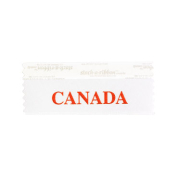 SCANAWHRE_01 white canada badge ribbon