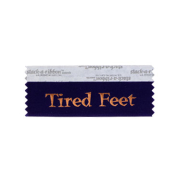 STIFENACO_01 navy tired feet badge ribbon