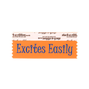 SXCEATOBL_01 excites easily badge ribbon