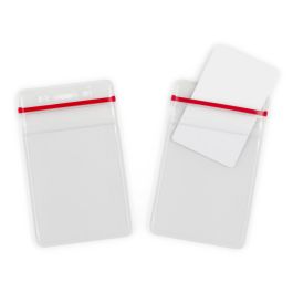 2-1/8 x 3-3/8 Plastic Credit Card ID Holders