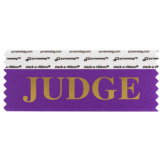 Judges Badge 