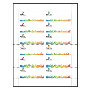 Paper Name Tag Insert, Imprinted, Pack of 50 Inserts
2-15/16" x 1-9/16" 