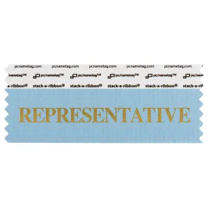 SREPRCOGO_01 blue representative badge ribbon