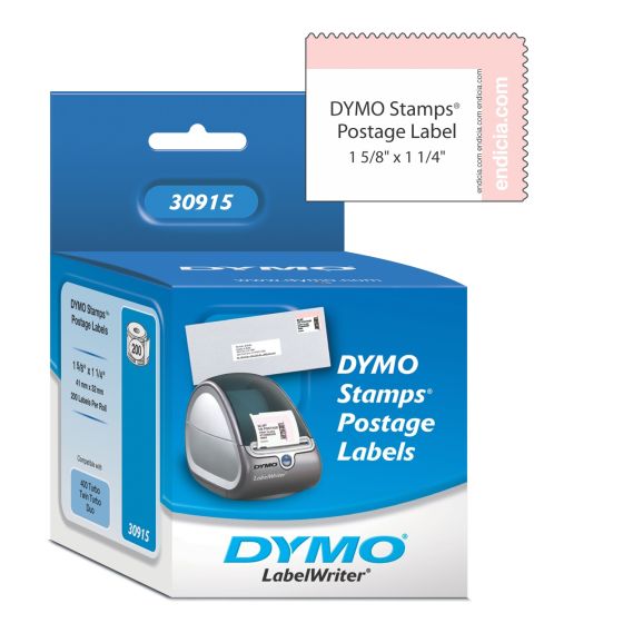 shipping parcel post usps dymo stamps