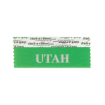 SUTAHGRSI_01 green utah badge ribbon