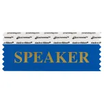 SSPEABLGO_01 Blue Speaker badge ribbon