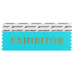 4" x 1-5/8" EXHIBITOR stack-a-ribbon ®, Jewel Blue