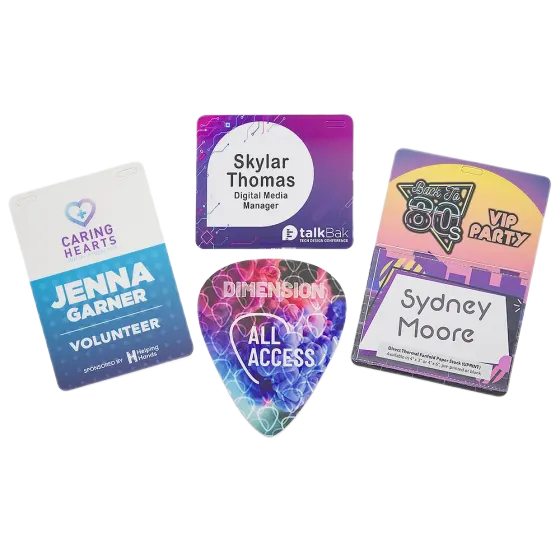 Shop Name Tags & Badges