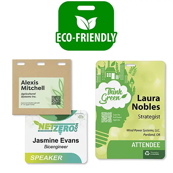 Eco friendly and sustainable event supplies